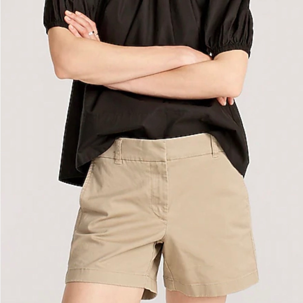Brand new. Women’s JCrew Khaki Shorts Size 2